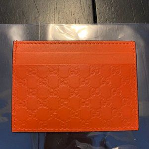 New Gucci Guccisima credit card case holder